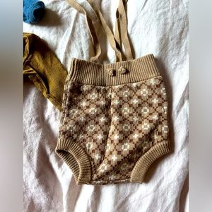 Cute bloomer suspenders